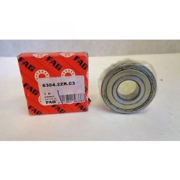 NEW IN BOX FAG 6304.2ZR.C3 BALL BEARING - SEALED