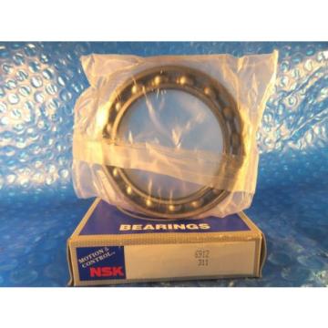 NSK 6912 Radial Ball Bearing, (NSK, KOYO,NACHI, FAG, SKF 61912)