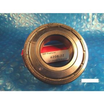 SKF 6208 2Z, ZZ, Deep Groove Roller Bearing (NSK, NTN, FAG, FAFNIR 208KDD)