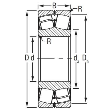 Timken TAPERED ROLLER 24064EJW33W45AC3    