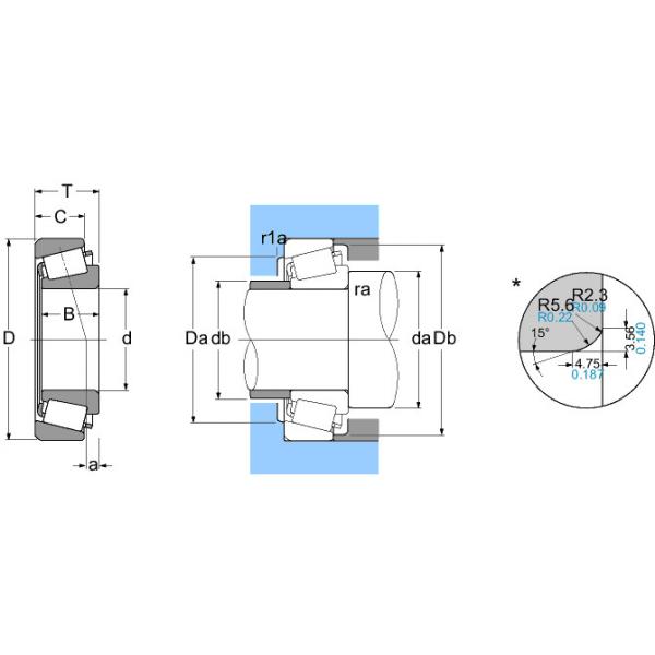 4T-02476/02420 NTN SPHERICAL ROLLER NTN JAPAN BEARING #5 image