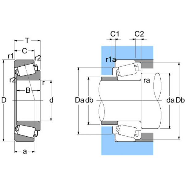 4T-30306D NTN SPHERICAL ROLLER NTN JAPAN BEARING #5 image