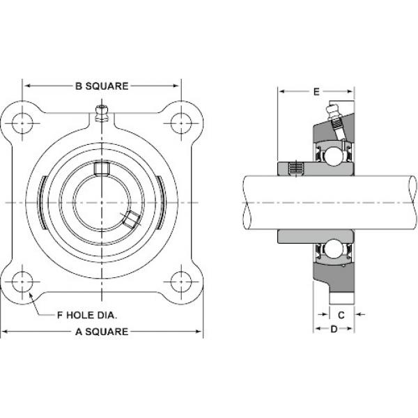 SAFNR-1 1/4-2R NTN SPHERICAL ROLLER NTN JAPAN BEARING #5 image