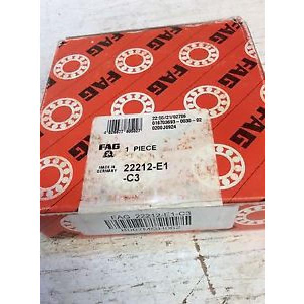 FAG 22212E1C3 SPHERICAL ROLLER BEARING #5 image