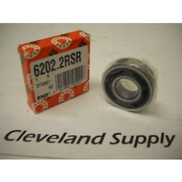 FAG MODEL 6202.2RSR DEEP GROOVE BALL BEARING NEW CONDITION IN BOX #5 image