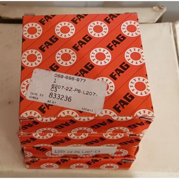 FAG Bearing 6207 2Z P6 C3 #3 image