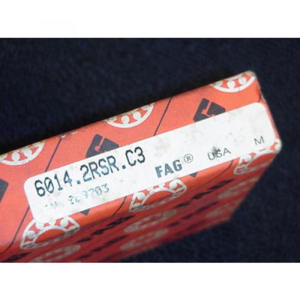 FAG 6014.2RSR.C3 Radial Ball NTN JAPAN BEARING, Single Row Lip Seals #5 image