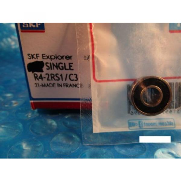 SKF R4 2RS1 C3, Single Row Radial Bearing (=2 MRC R4ZZ, NSK, FAG) #4 image