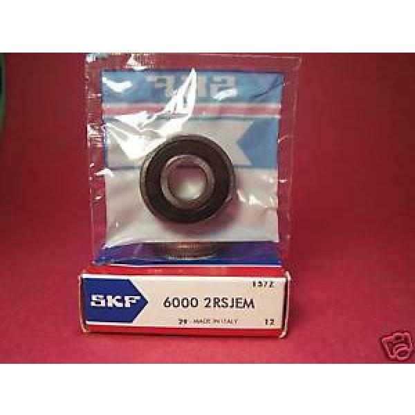 SKF 6000 2RS JEM Deep Groove Roller Bearing, (=2 NTN, NSK, FAG, VV 2RSR) #5 image