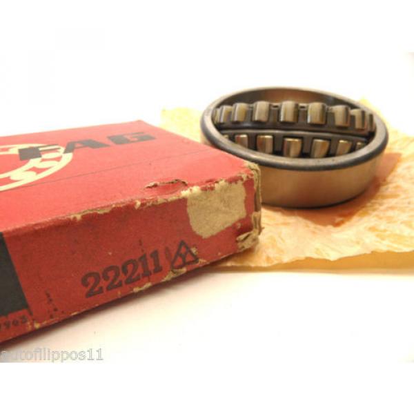 FAG 22211, Ball Bearing (55 x 100 x 25 x 69 mm), New #5 image