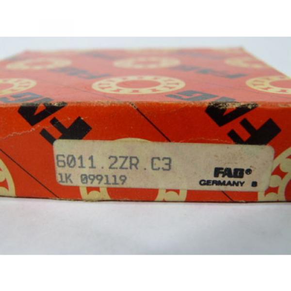 Fag 6011-2ZR-C3 Deep Groove Ball Bearing ! NEW ! #5 image