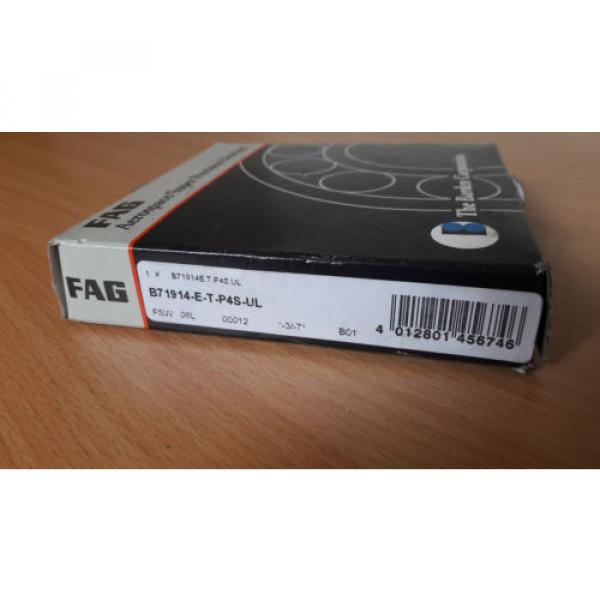 Bearing FAG B71914-E-T-P4S-UL #4 image