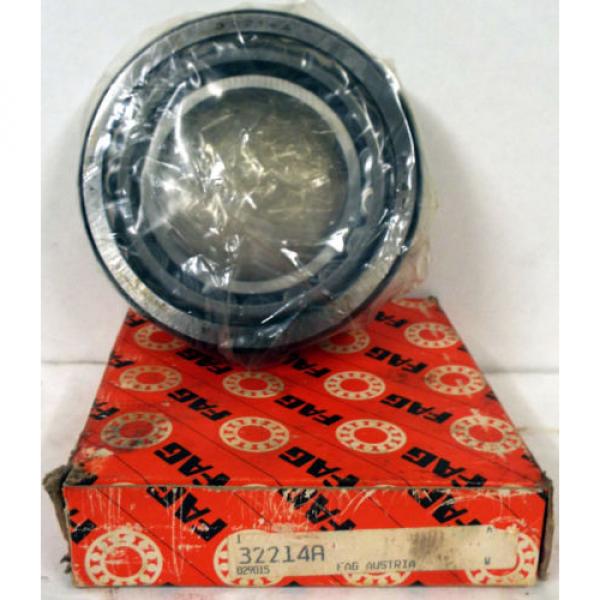 1 NEW FAG 32214A SINGLE ROW TAPERED ROLLER BEARING #4 image