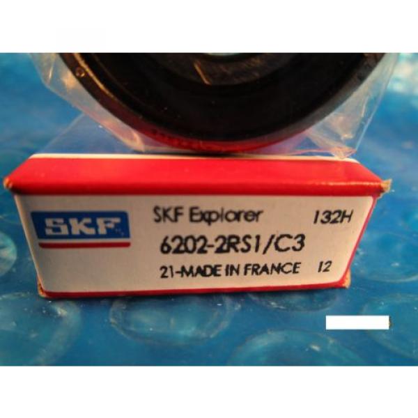 SKF 6202 2RS1 C3,Deep Groove roller Bearing(=2 NTN VV, NSK, FAG, Fafnir 202PP) #3 image