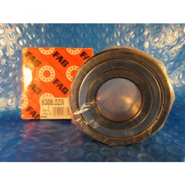 FAG 6308 2ZR, ZZ,Single Row Radial Bearing, (SKF 2Z, NSK, NTN, Timken 308KDD) #2 image