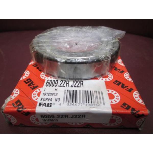 NEW FAG BEARING 6009.2ZR.J22R 60092ZRJ22R 6009 #3 image