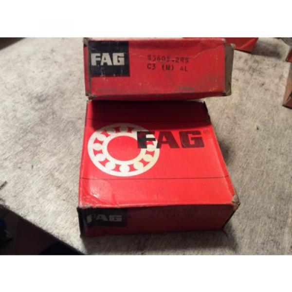 2-FAG-bearing ,#S3605.2RS ,FREE SHPPING to lower 48, NEW OTHER! #5 image