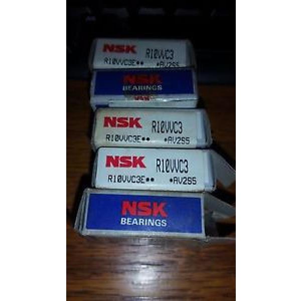 5 NSK R10VV C3, R10 VV, Single Row Radial Bearing (SKF 2RS, FAG, NTN, KOYO) #5 image