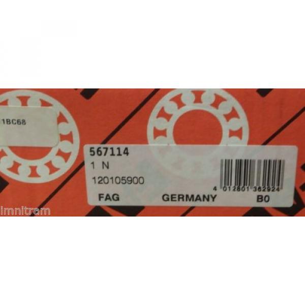 Sharples DS-706, PM95000, Alfa Laval DS-906 BEARING 11BC68,  FAG Z-567114.ZL #4 image