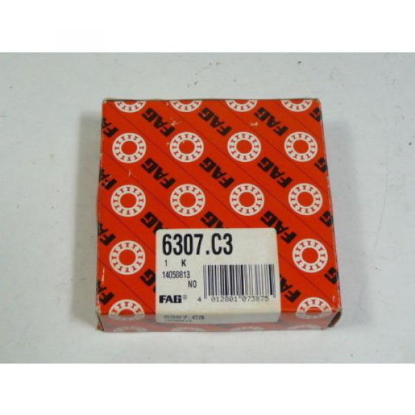 Fag 6307-C3 Ball Bearing 35x80x21mm  NEW #5 image