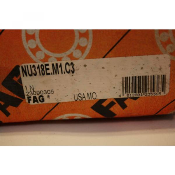 FAG NU318E.M1.C3 Cylindrical Roller Bearing #5 image