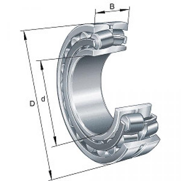 22217-E1A-K-M-C3 FAG Spherical roller bearing #5 image