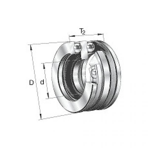 52322MP FAG Thrust Ball Bearing Double Direction #5 image