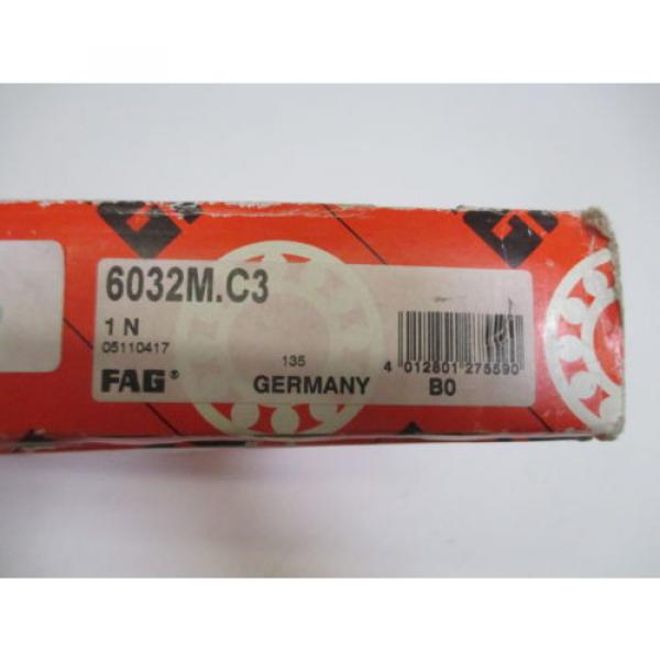 FAG 6032M-C3 BEARING *FACTORY SEALED* #5 image