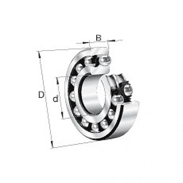 2305-M FAG Self-aligning ball bearing #5 image