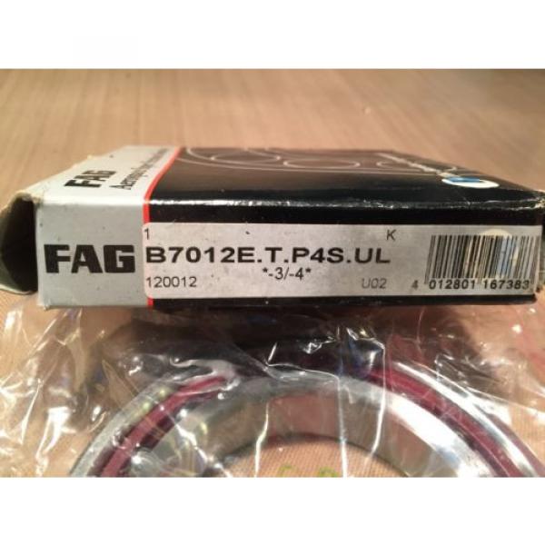 FAG B7012E.T.P4S.UL Super Precision Spindle Bearing #5 image
