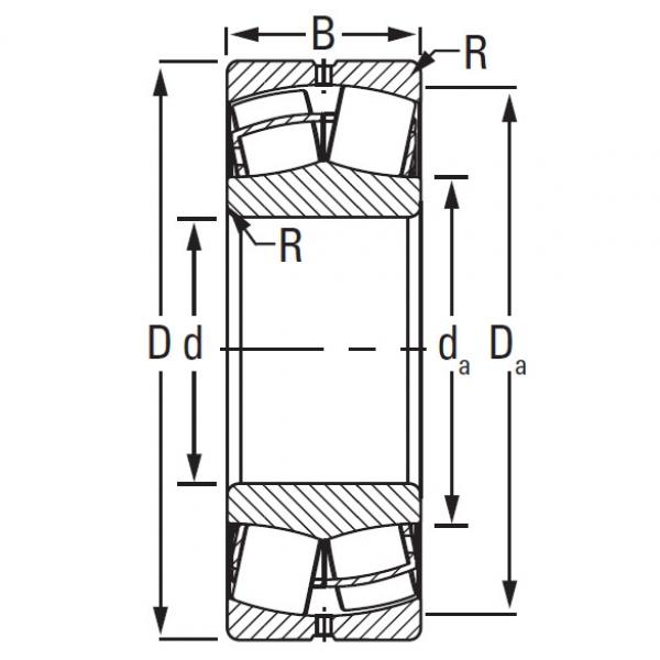 Timken TAPERED ROLLER 24152EJW33W45A     #5 image