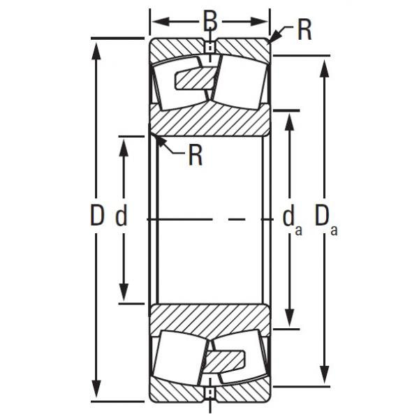 Timken TAPERED ROLLER 22322EMW33W800C3     #5 image