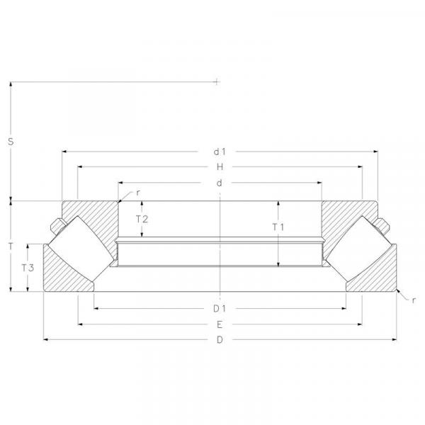 Timken TAPERED ROLLER 293/560EM     #5 image